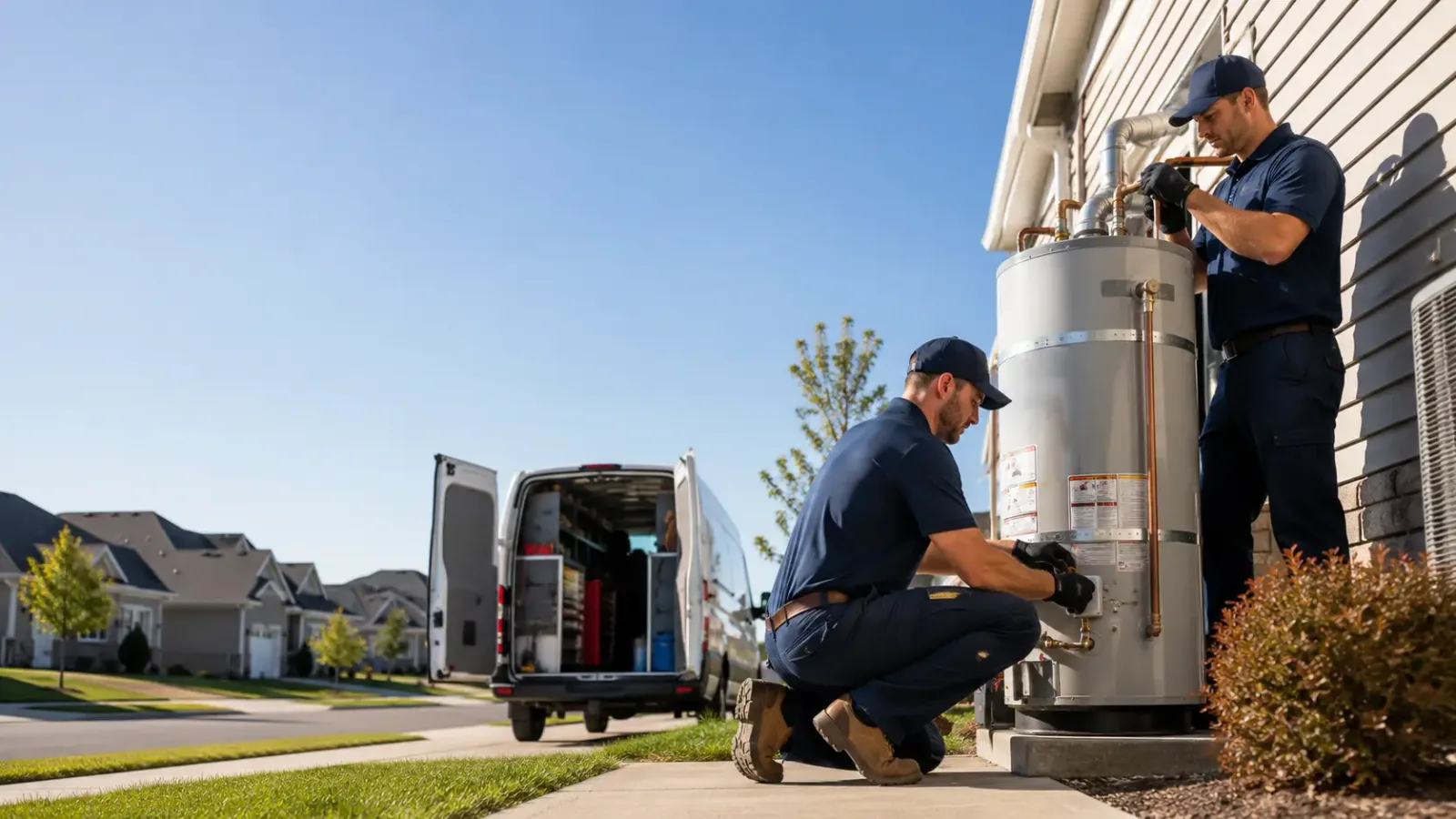 Water Heater Installation in Max, ND